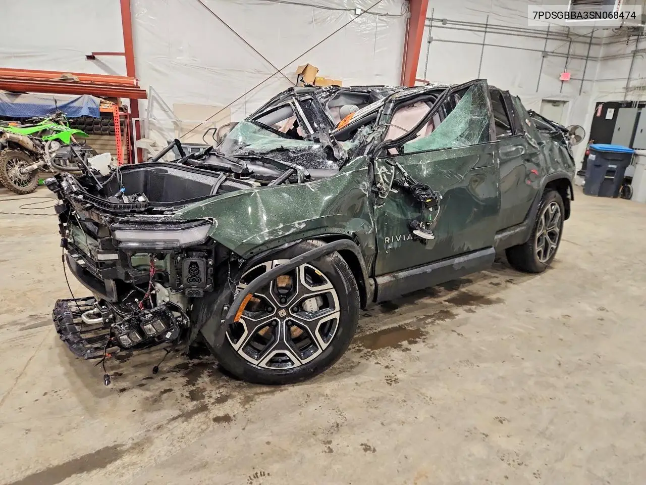 2025 Rivian R1S Adventure VIN: 7PDSGBBA3SN068474 Lot: 45775346