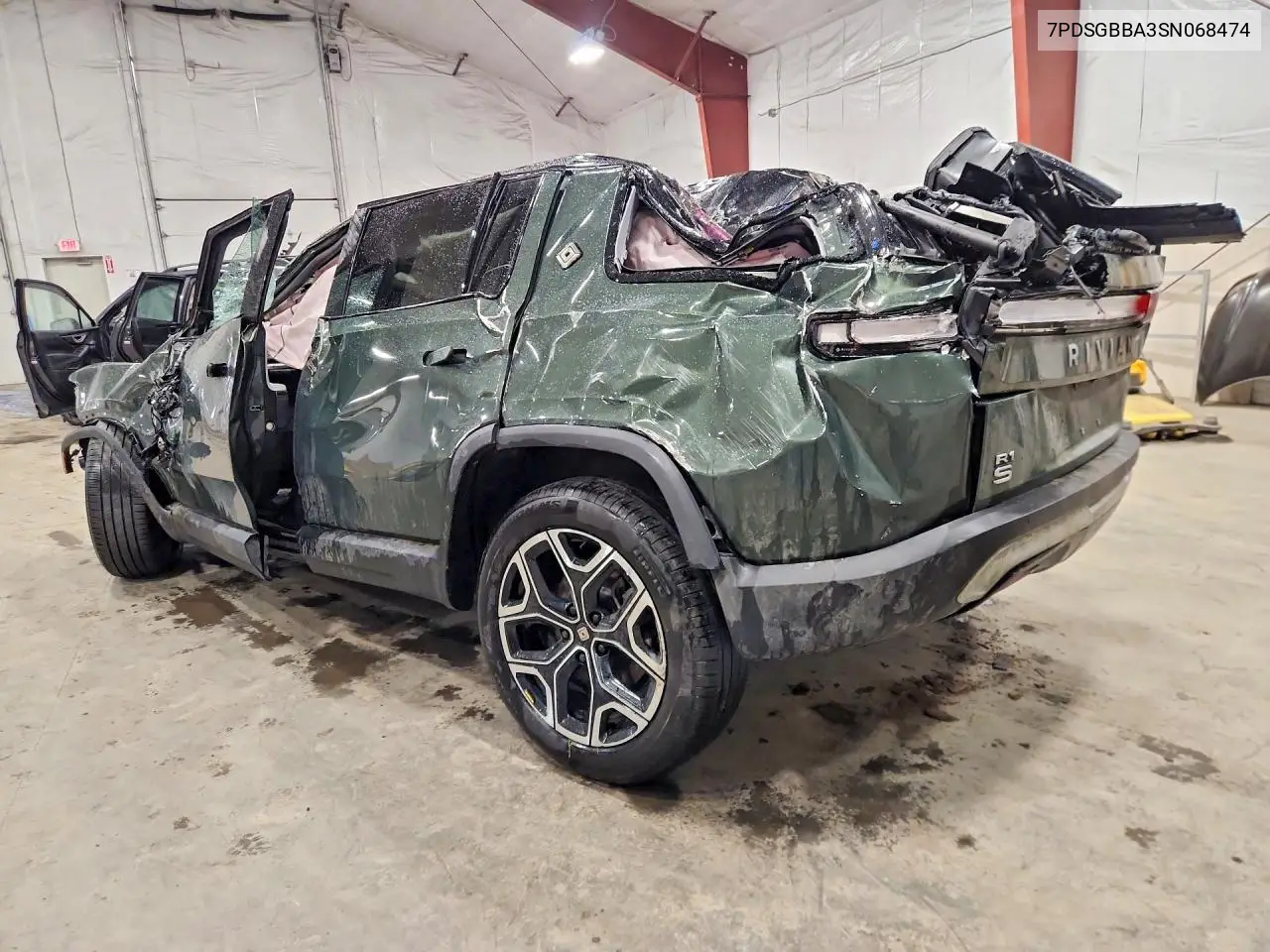 2025 Rivian R1S Adventure VIN: 7PDSGBBA3SN068474 Lot: 45775346