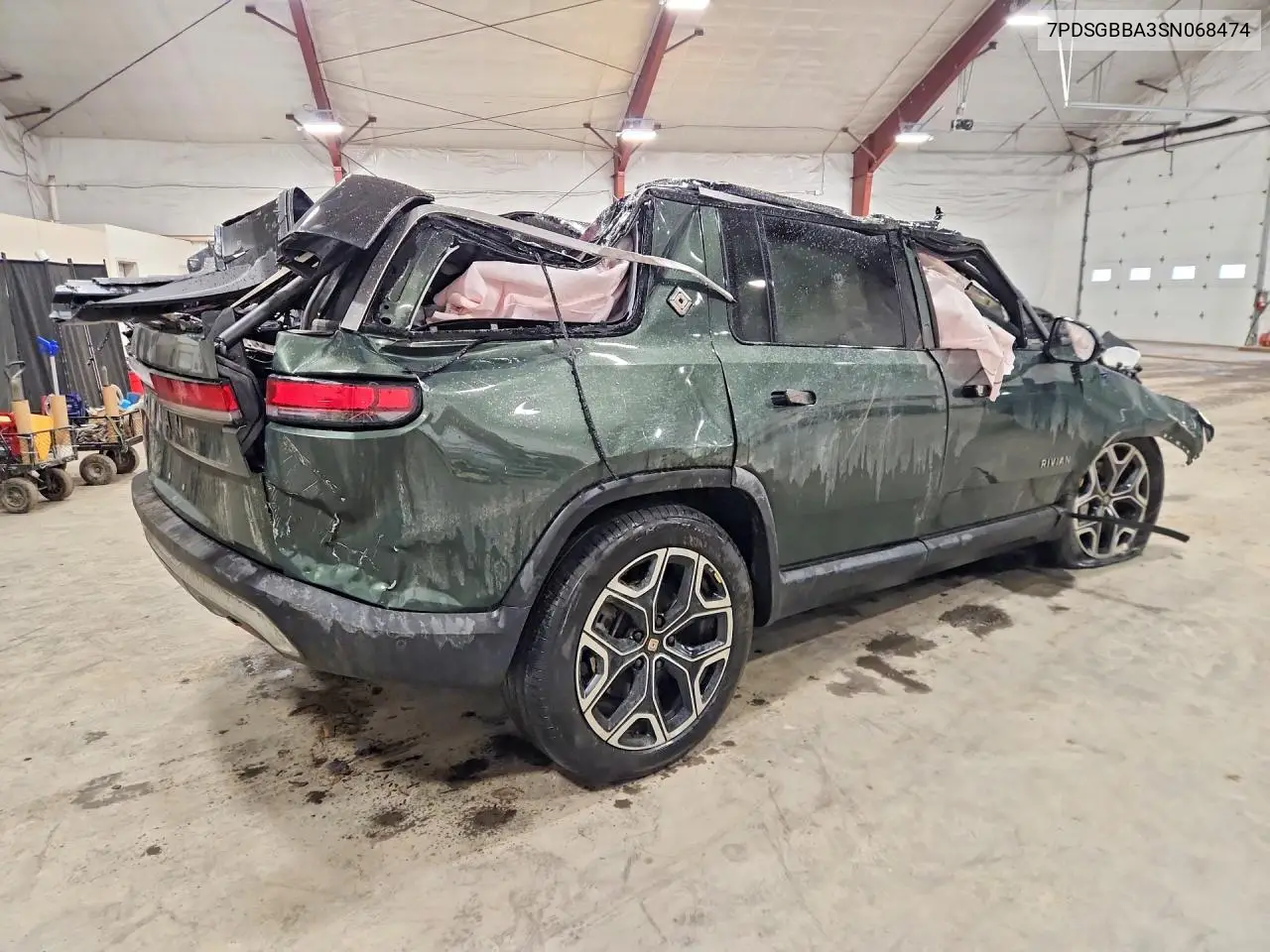 2025 Rivian R1S Adventure VIN: 7PDSGBBA3SN068474 Lot: 45775346