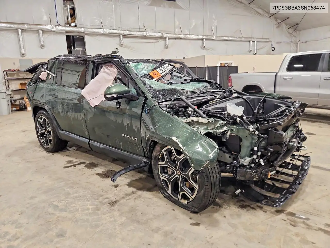 2025 Rivian R1S Adventure VIN: 7PDSGBBA3SN068474 Lot: 45775346