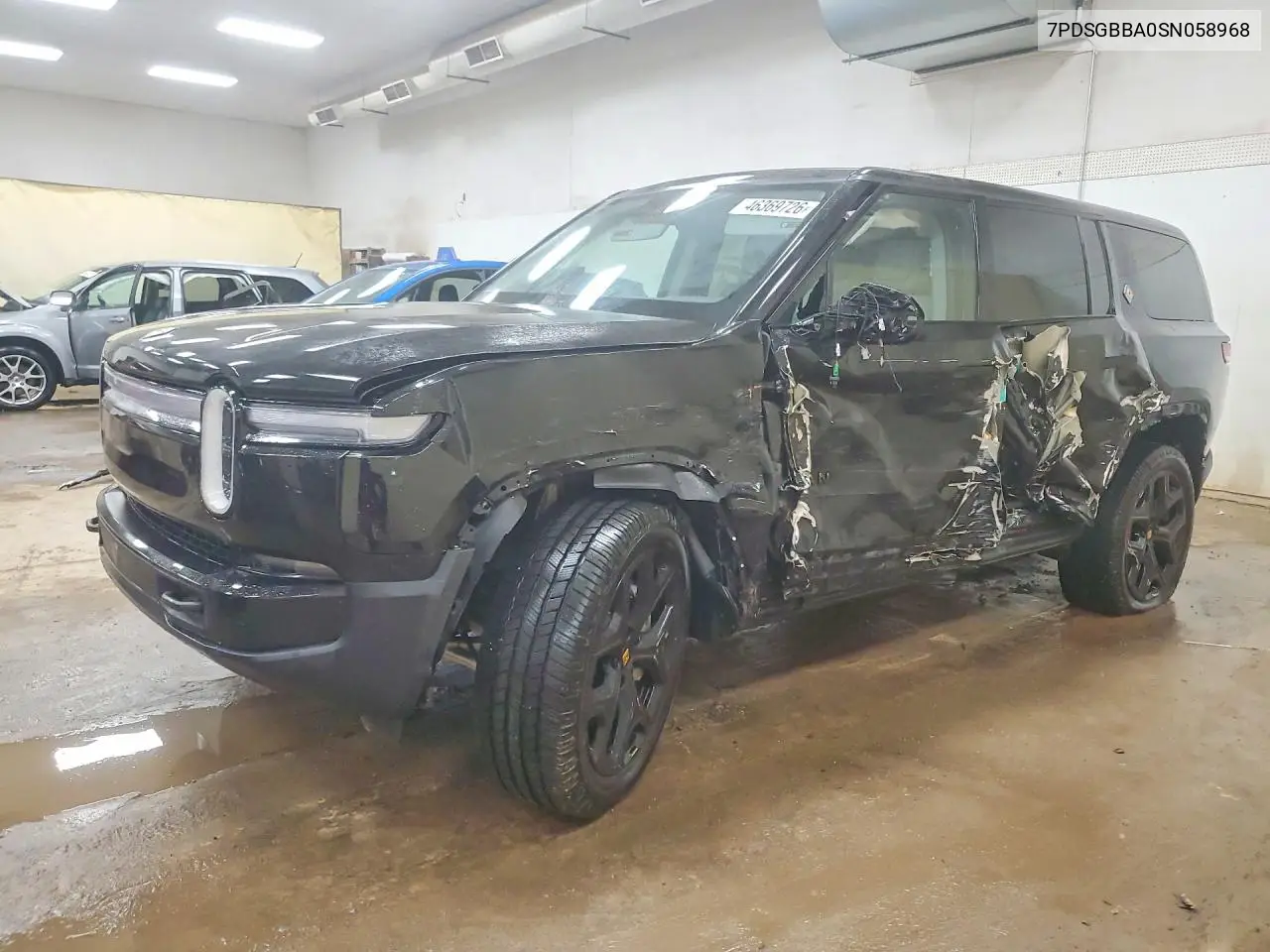 2025 Rivian R1S Adventure VIN: 7PDSGBBA0SN058968 Lot: 46369726