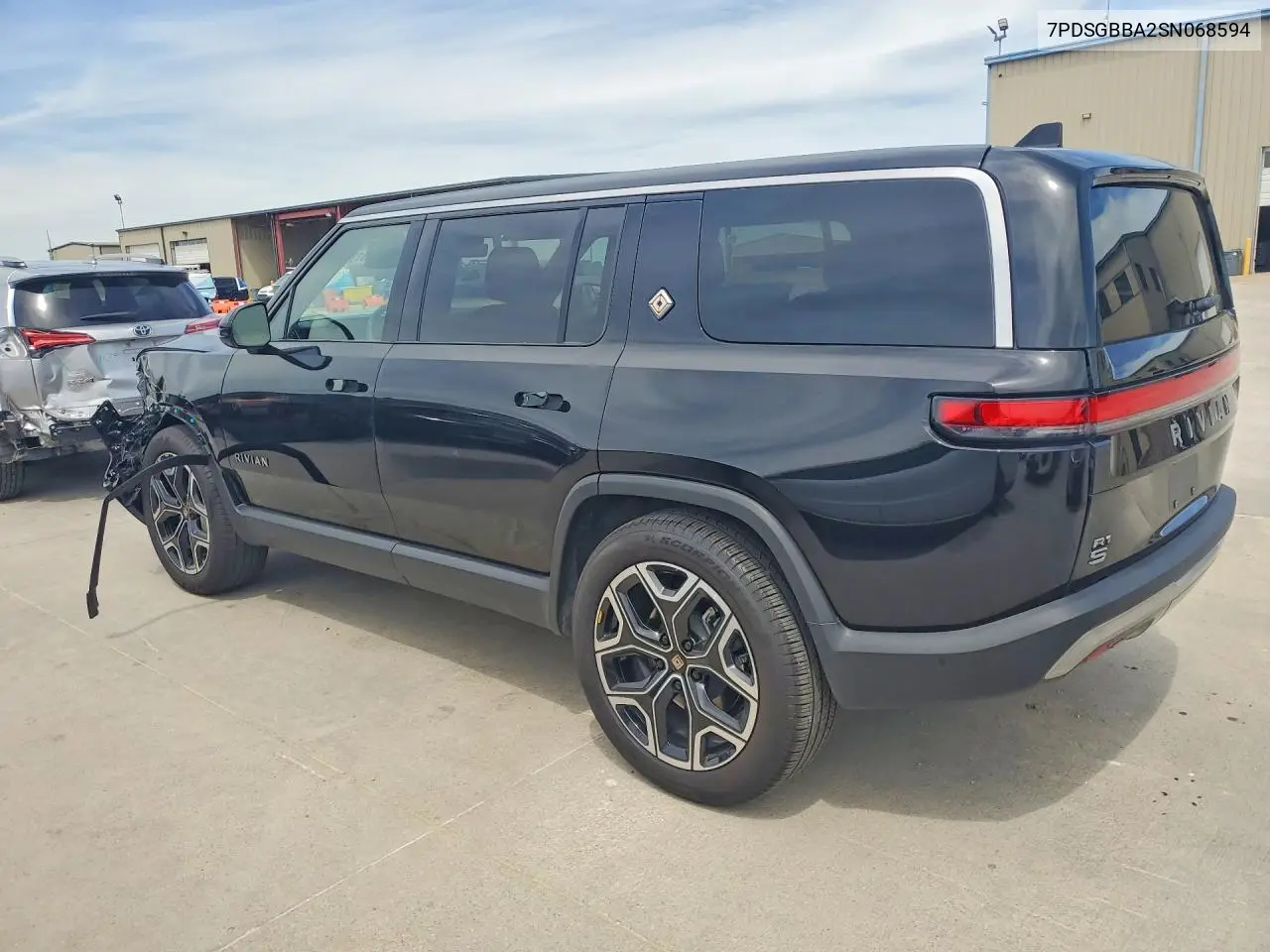 2025 Rivian R1S Adventure VIN: 7PDSGBBA2SN068594 Lot: 48313656