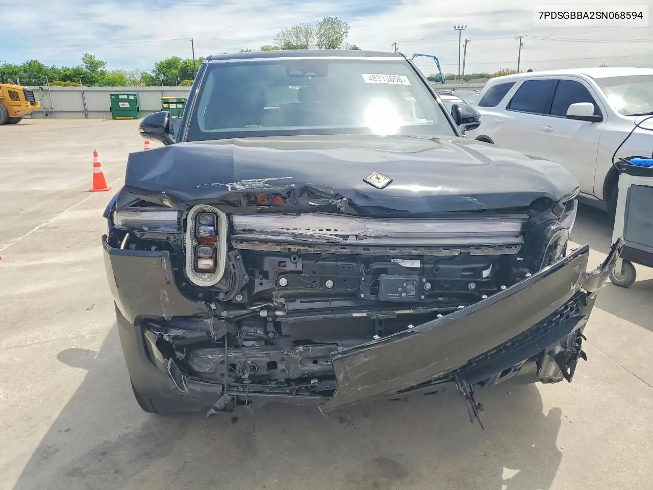 2025 Rivian R1S Adventure VIN: 7PDSGBBA2SN068594 Lot: 48313656