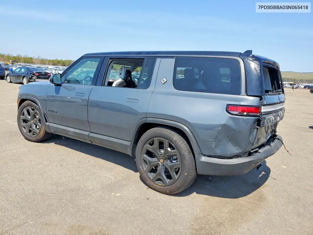 2025 Rivian R1S Adventure VIN: 7PDSGBBA0SN065418 Lot: 49510346