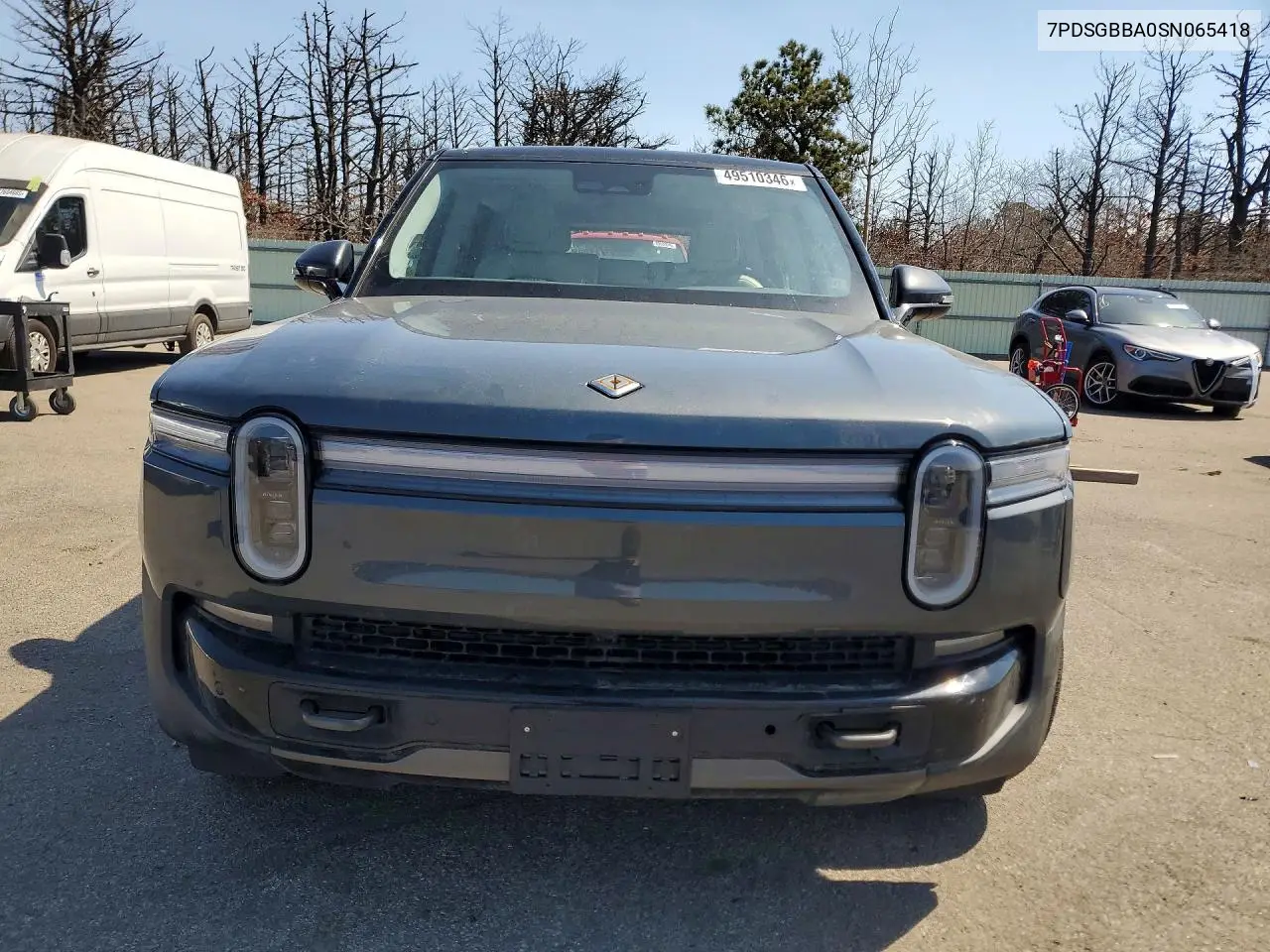 2025 Rivian R1S Adventure VIN: 7PDSGBBA0SN065418 Lot: 49510346