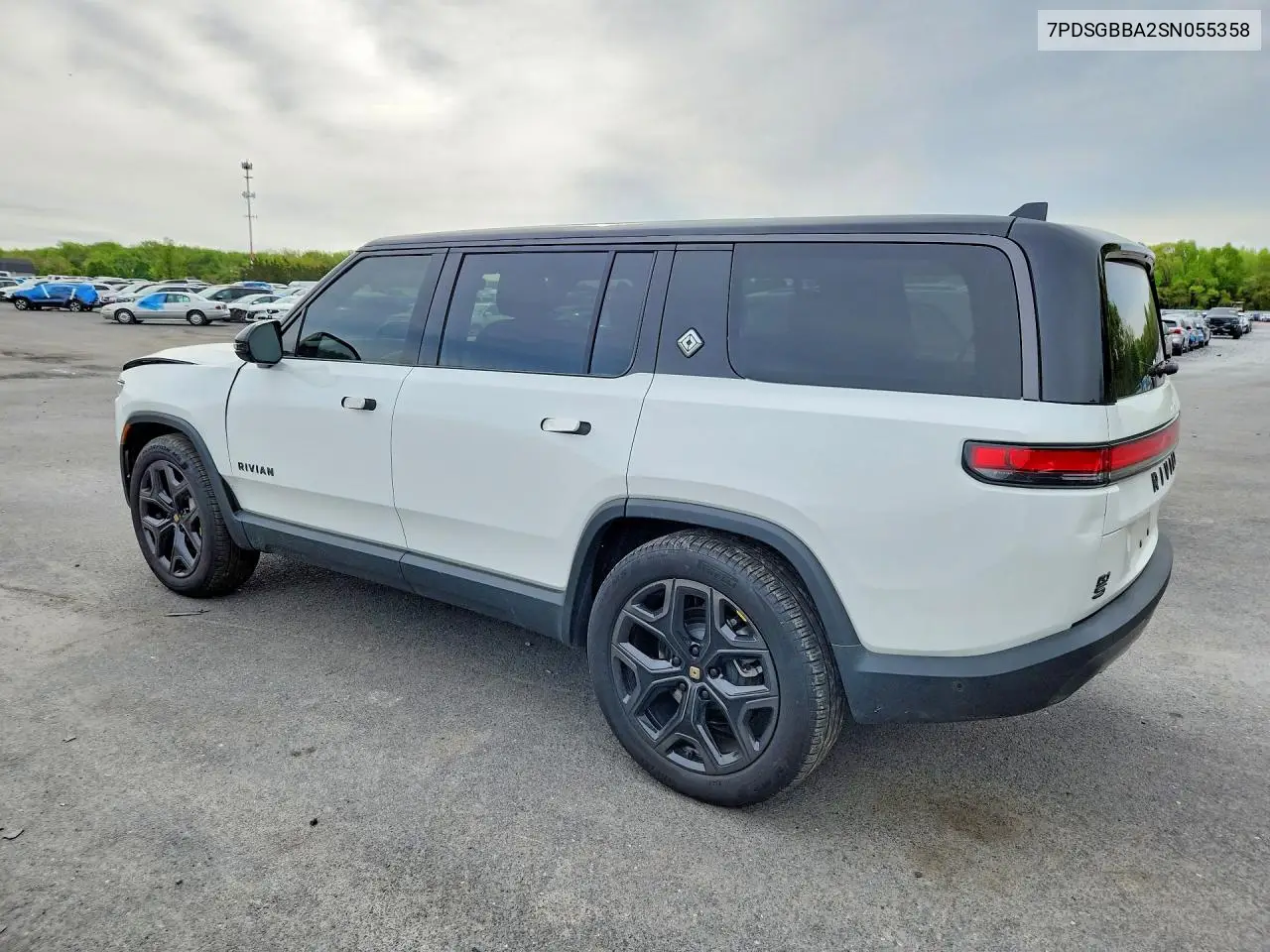 2025 Rivian R1S Adventure VIN: 7PDSGBBA2SN055358 Lot: 49582516