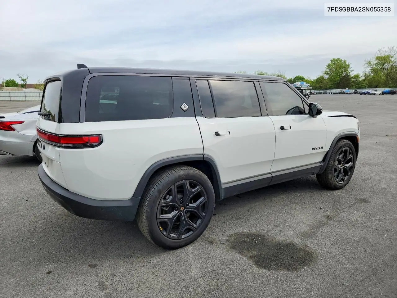 2025 Rivian R1S Adventure VIN: 7PDSGBBA2SN055358 Lot: 49582516