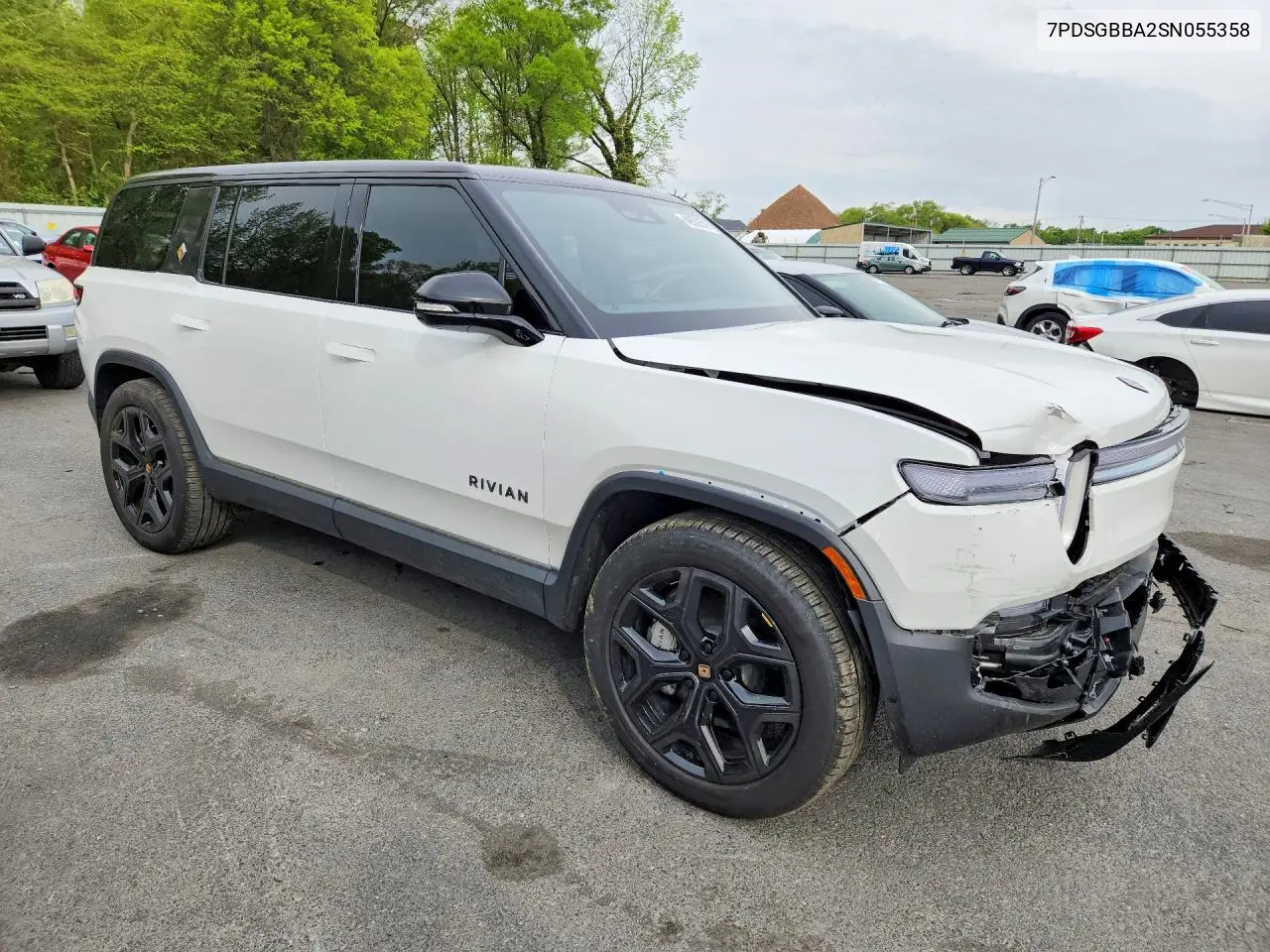 2025 Rivian R1S Adventure VIN: 7PDSGBBA2SN055358 Lot: 49582516
