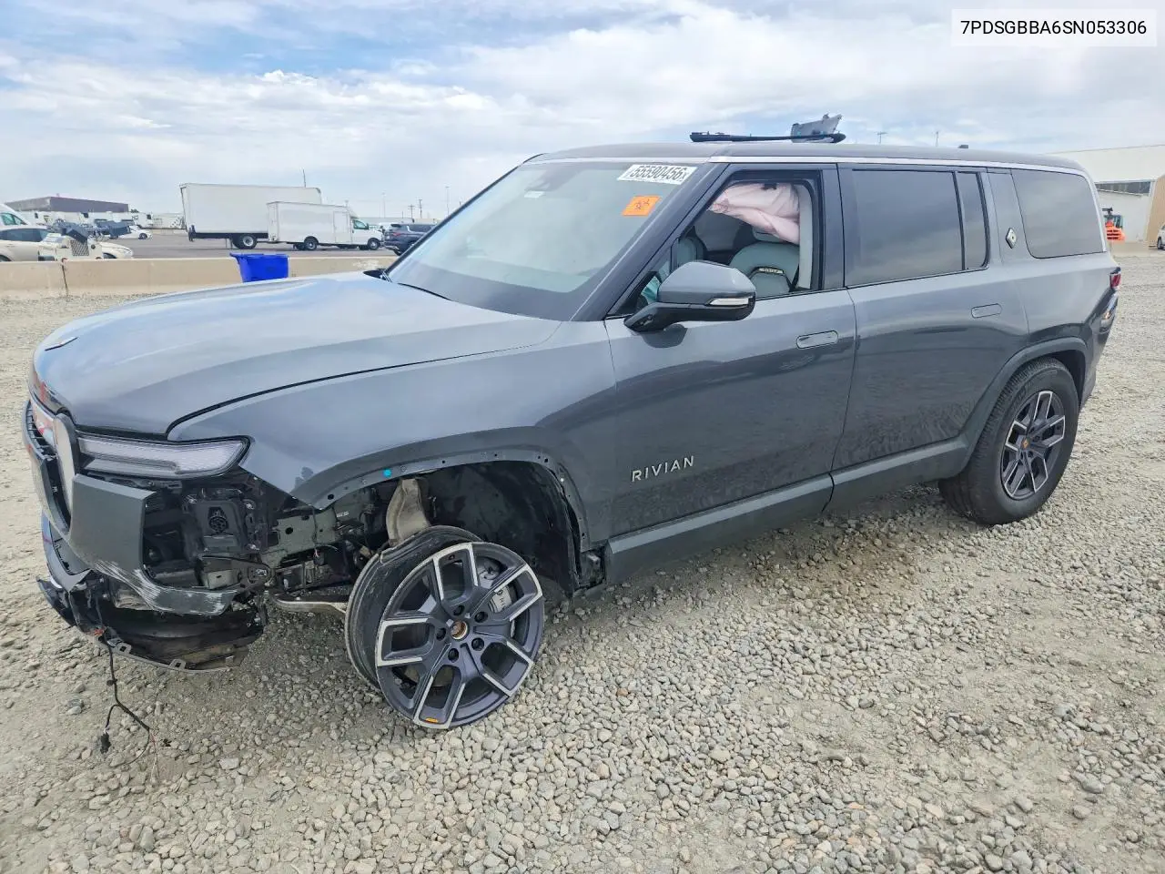 2025 Rivian R1S Adventure VIN: 7PDSGBBA6SN053306 Lot: 55590456