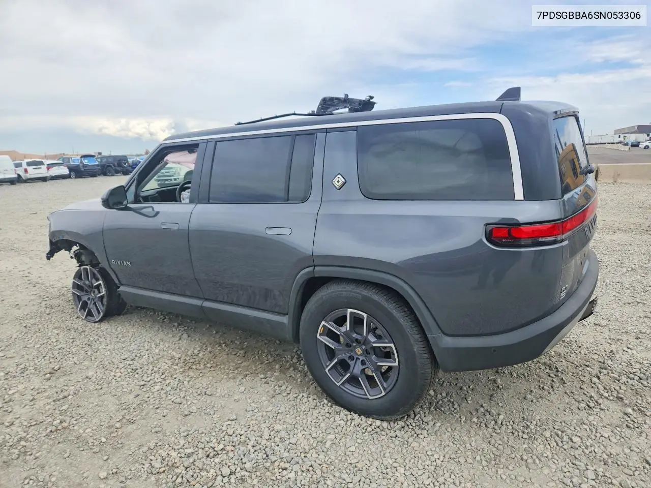 2025 Rivian R1S Adventure VIN: 7PDSGBBA6SN053306 Lot: 55590456