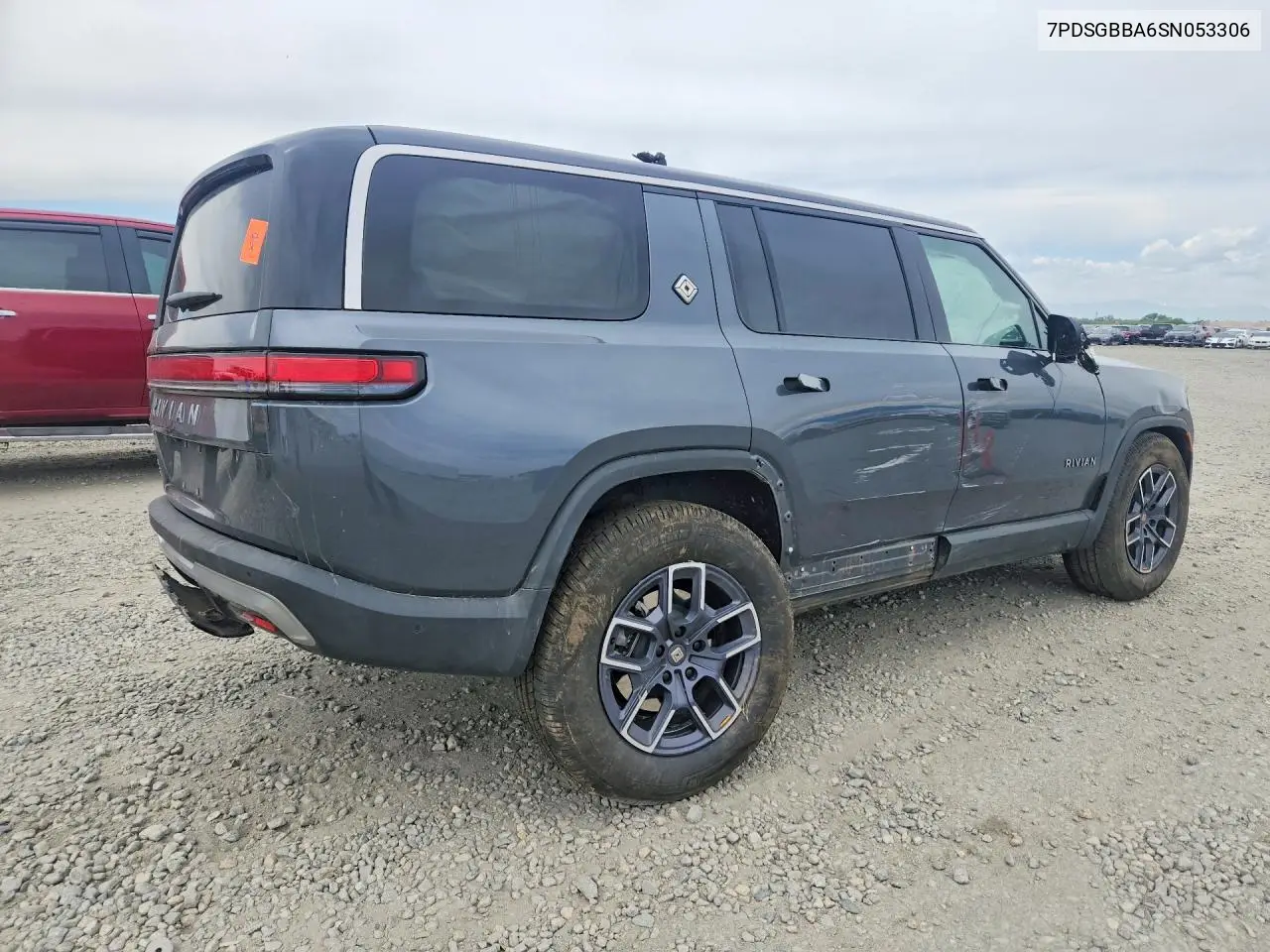 2025 Rivian R1S Adventure VIN: 7PDSGBBA6SN053306 Lot: 55590456