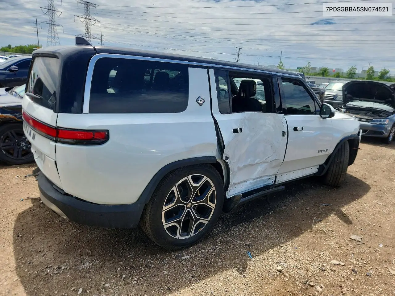 2025 Rivian R1S Adventure VIN: 7PDSGBBA5SN074521 Lot: 56442886