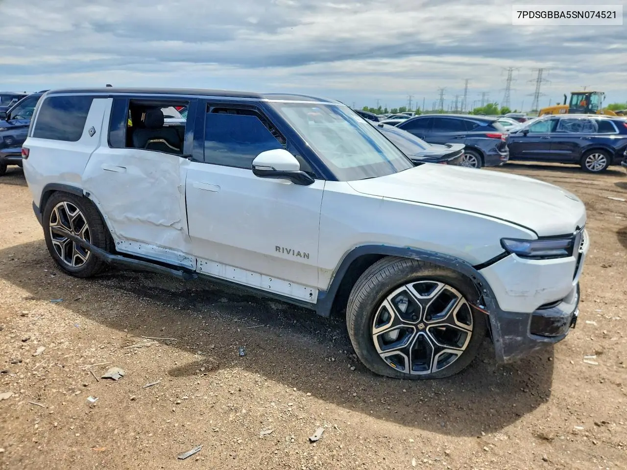 2025 Rivian R1S Adventure VIN: 7PDSGBBA5SN074521 Lot: 56442886
