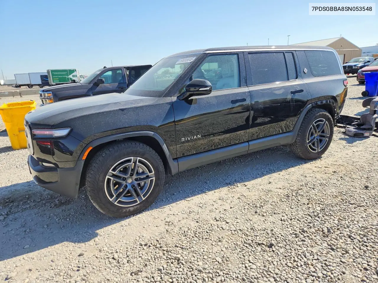 2025 Rivian R1S Adventure VIN: 7PDSGBBA8SN053548 Lot: 59885846