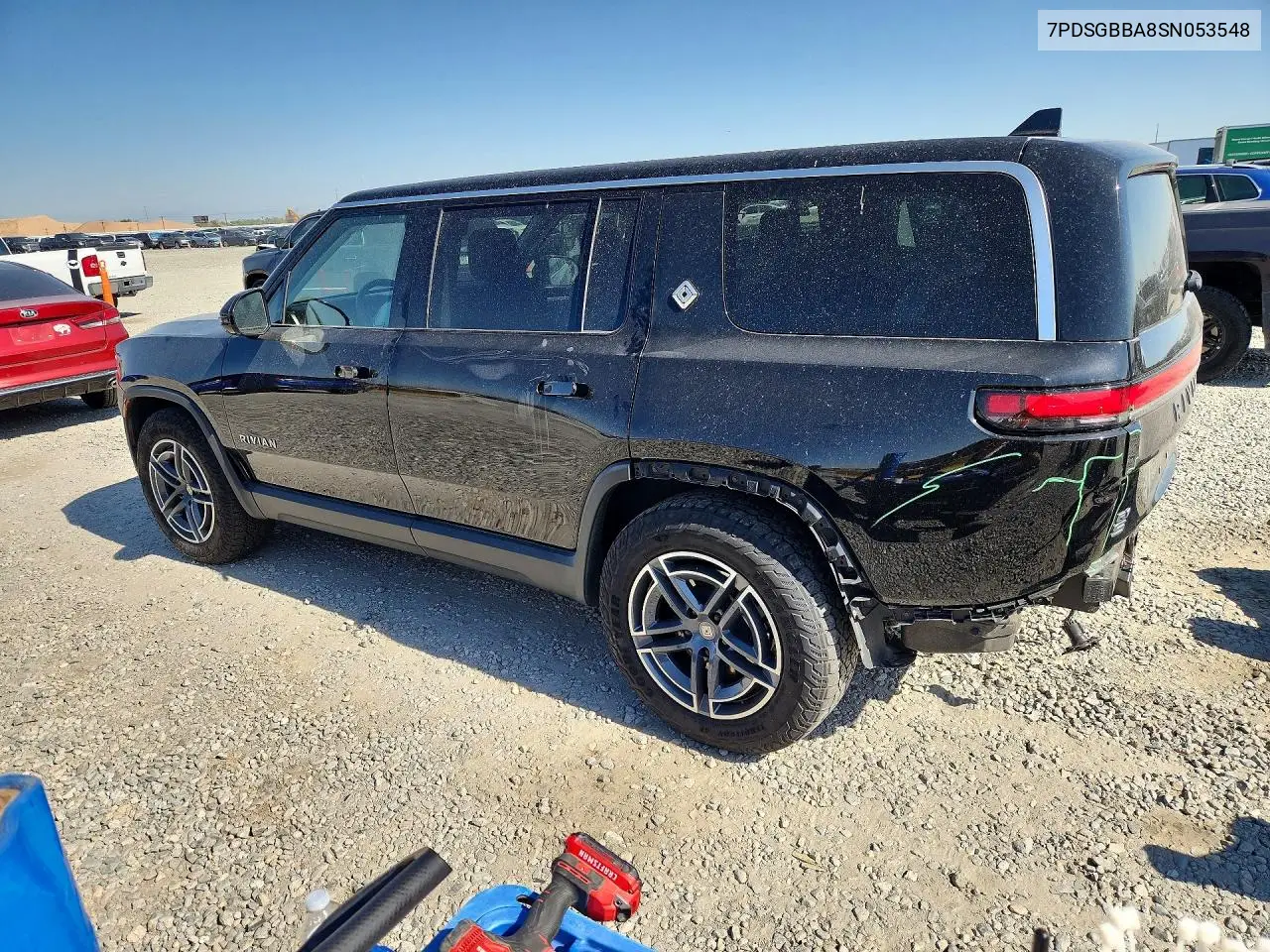 2025 Rivian R1S Adventure VIN: 7PDSGBBA8SN053548 Lot: 59885846
