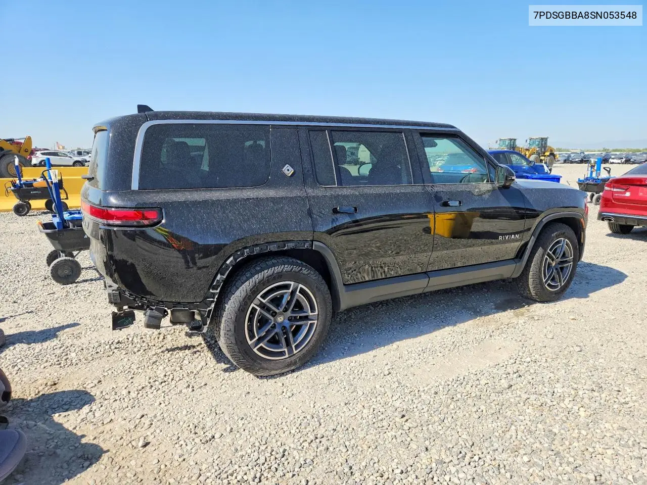 2025 Rivian R1S Adventure VIN: 7PDSGBBA8SN053548 Lot: 59885846