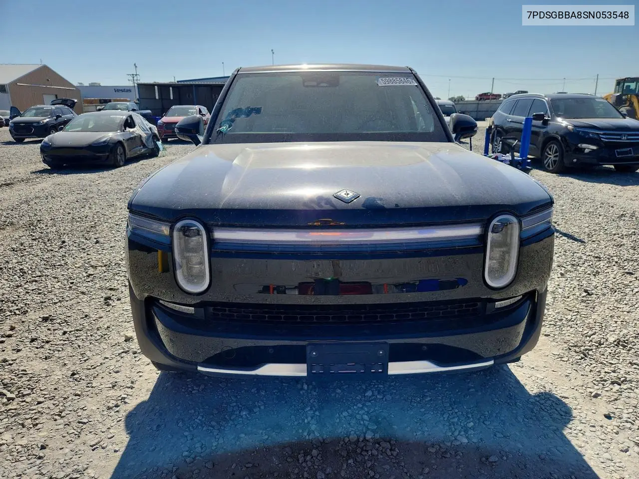 2025 Rivian R1S Adventure VIN: 7PDSGBBA8SN053548 Lot: 59885846