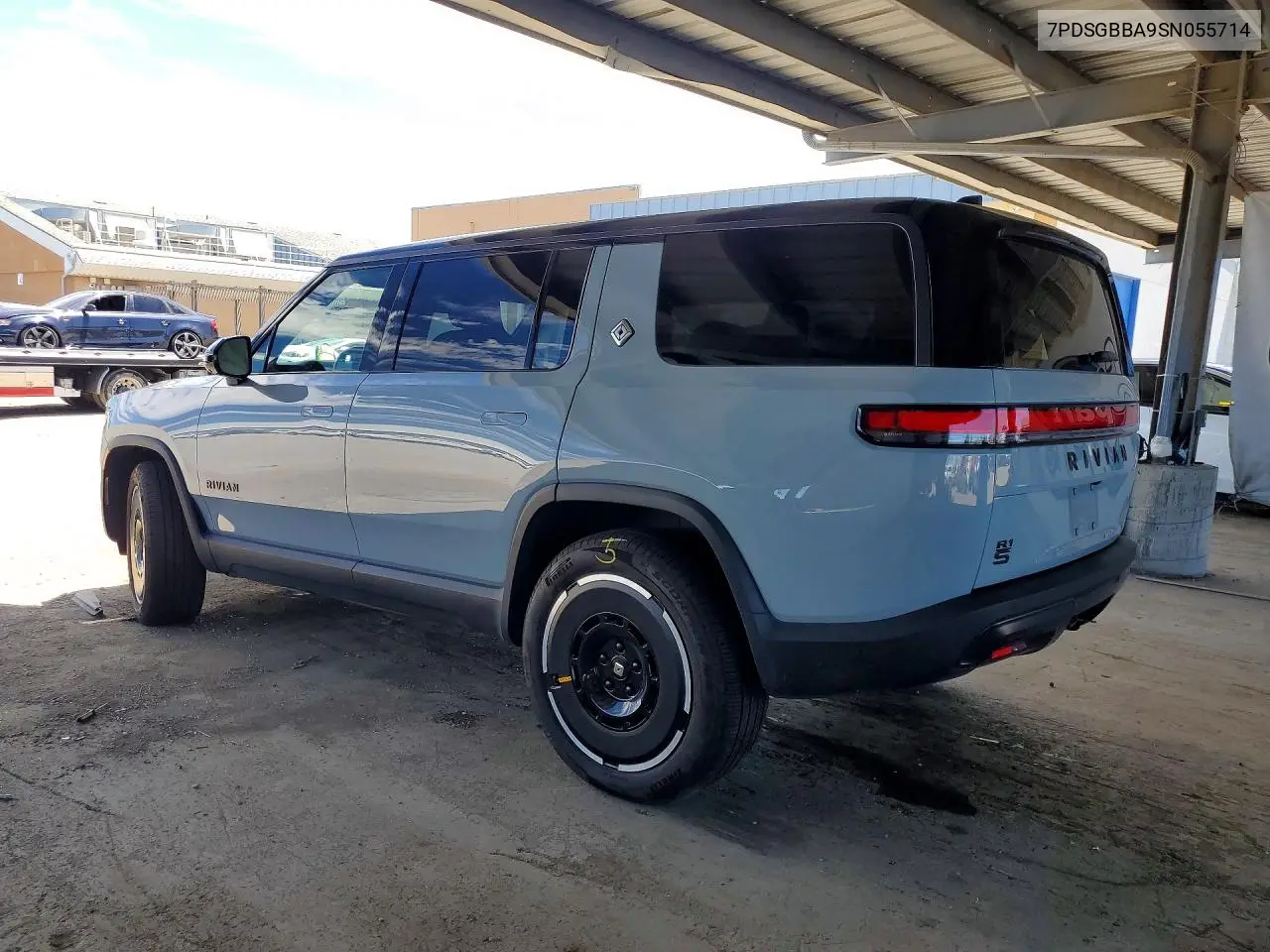 2025 Rivian R1S Adventure VIN: 7PDSGBBA9SN055714 Lot: 61964916