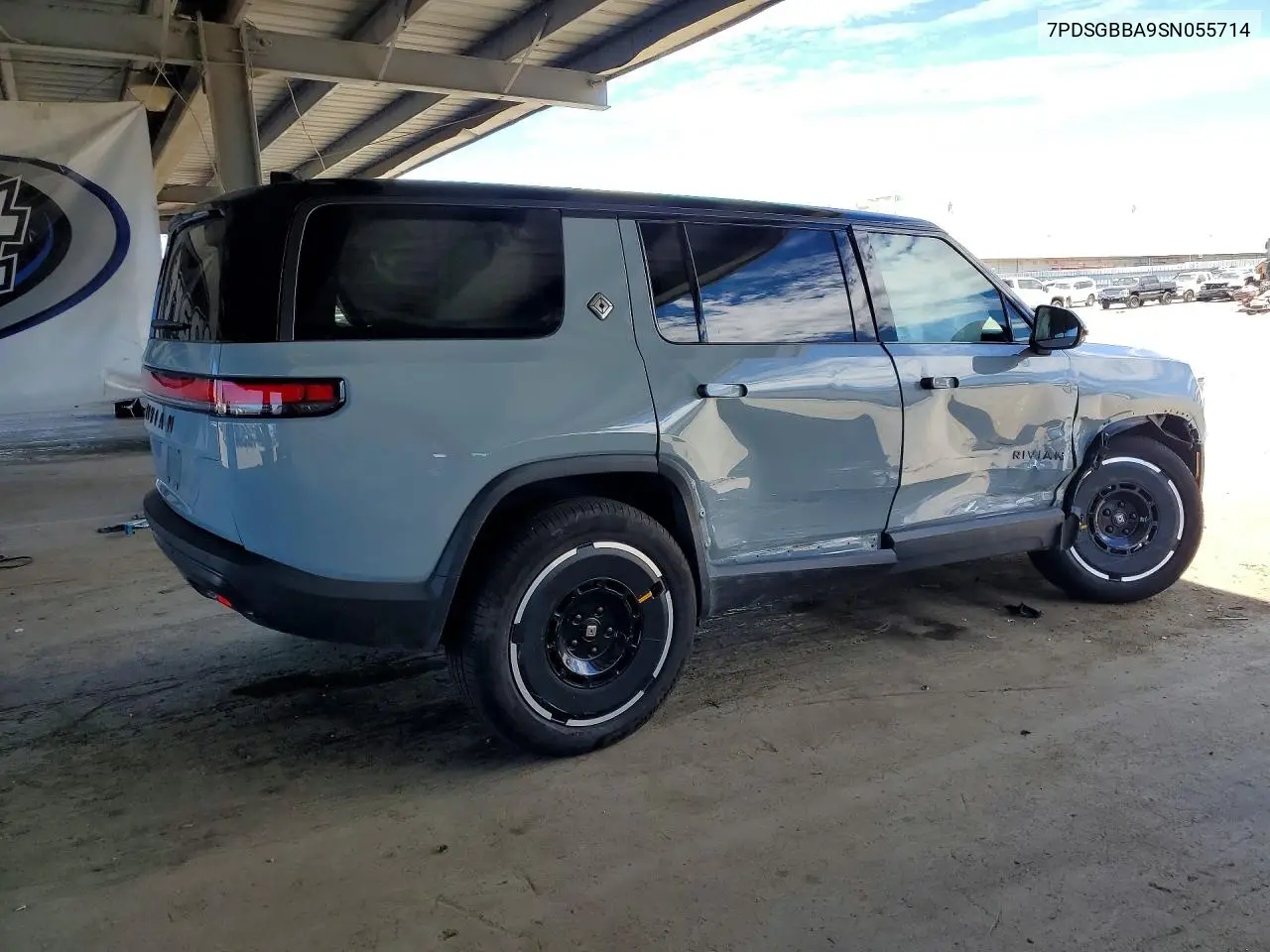 2025 Rivian R1S Adventure VIN: 7PDSGBBA9SN055714 Lot: 61964916