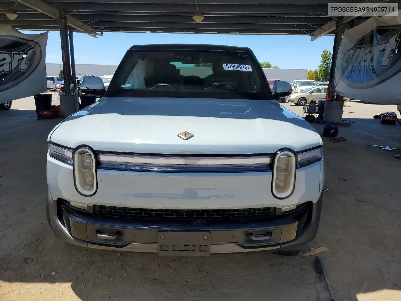 2025 Rivian R1S Adventure VIN: 7PDSGBBA9SN055714 Lot: 61964916