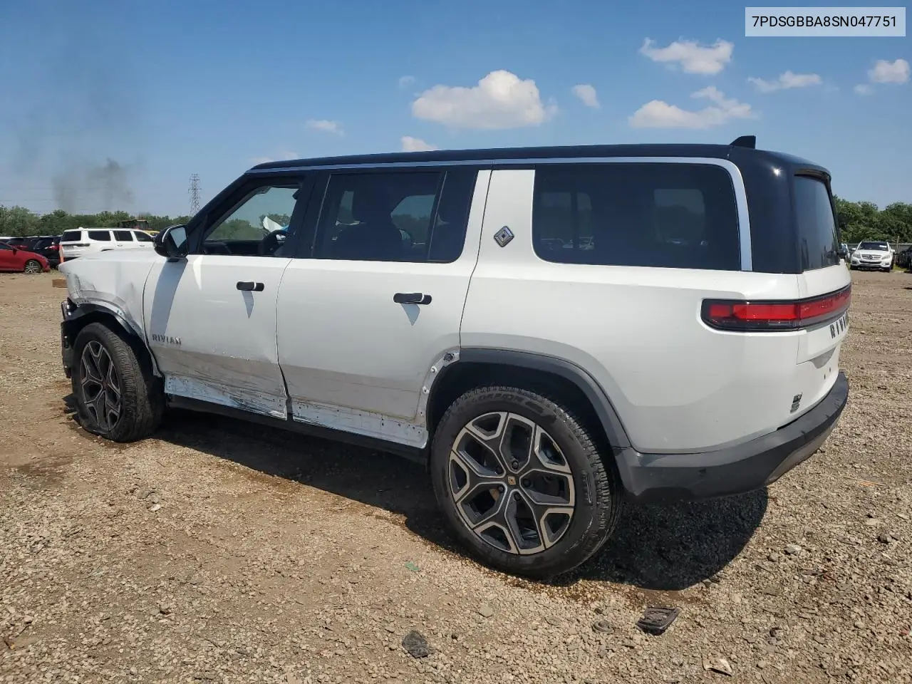 2025 Rivian R1S Adventure VIN: 7PDSGBBA8SN047751 Lot: 68532515