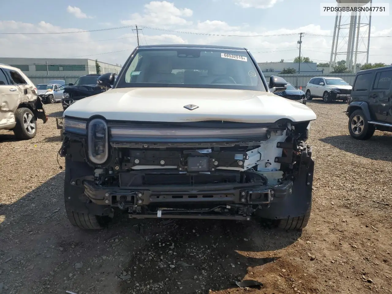 2025 Rivian R1S Adventure VIN: 7PDSGBBA8SN047751 Lot: 68532515