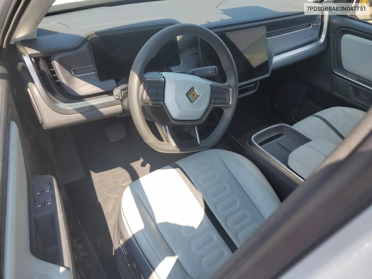2025 Rivian R1S Adventure VIN: 7PDSGBBA8SN047751 Lot: 68532515