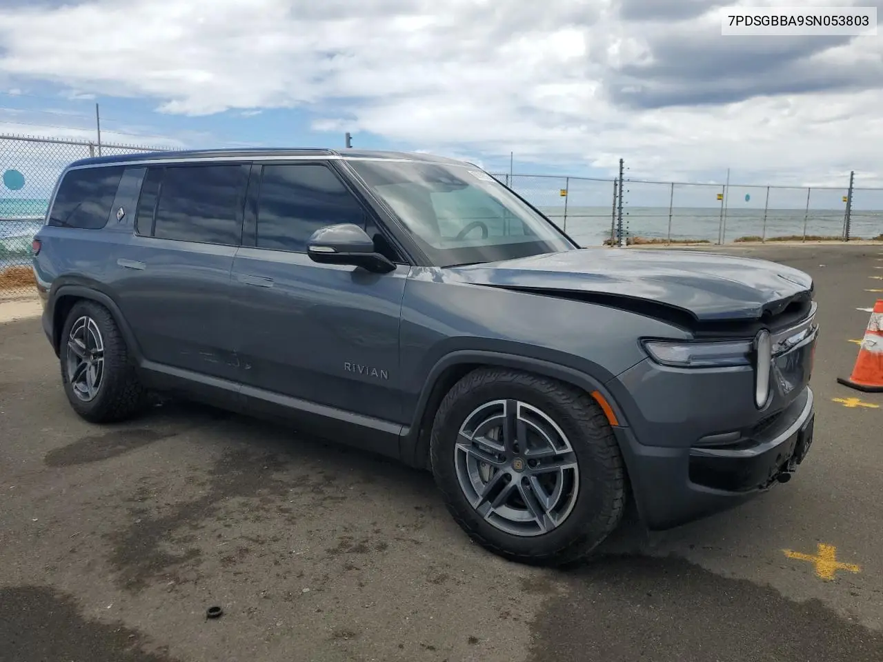 2025 Rivian R1S Adventure VIN: 7PDSGBBA9SN053803 Lot: 68769975