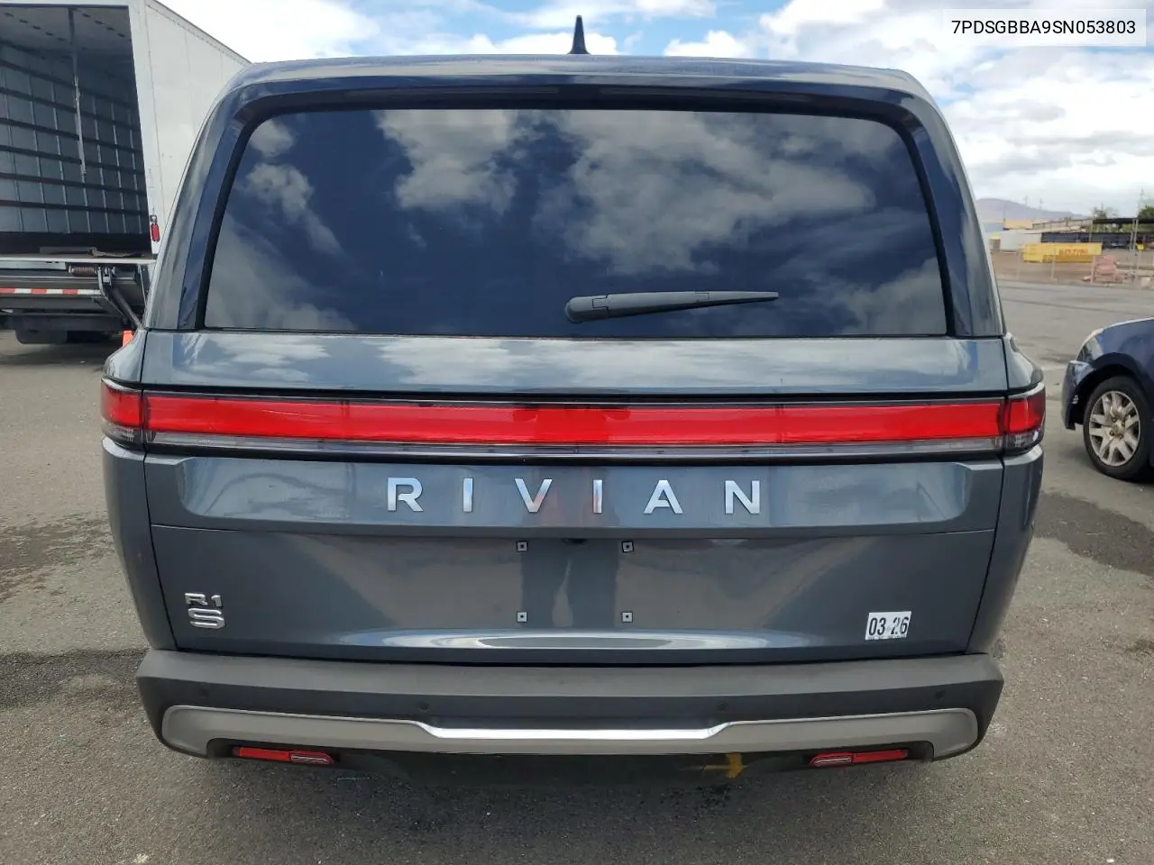 2025 Rivian R1S Adventure VIN: 7PDSGBBA9SN053803 Lot: 68769975