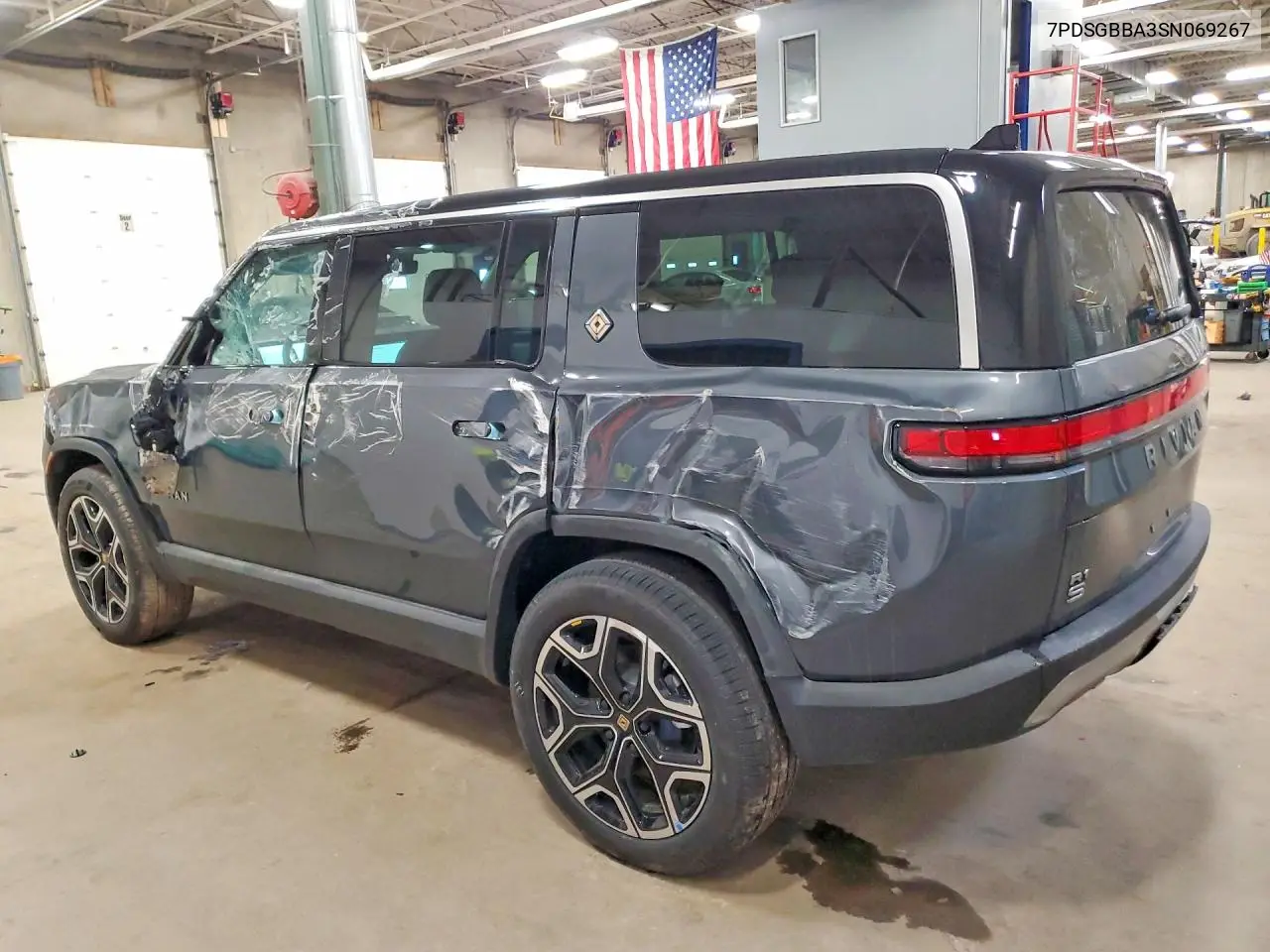 2025 Rivian R1S Adventure VIN: 7PDSGBBA3SN069267 Lot: 77723075
