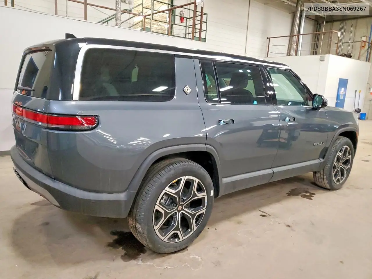 2025 Rivian R1S Adventure VIN: 7PDSGBBA3SN069267 Lot: 77723075