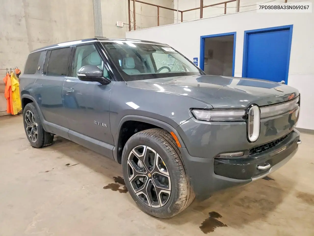 2025 Rivian R1S Adventure VIN: 7PDSGBBA3SN069267 Lot: 77723075