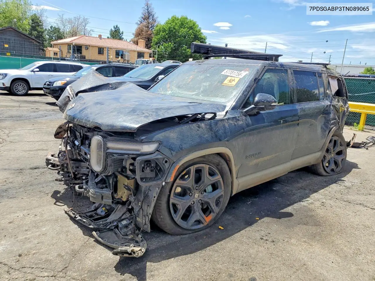 2026 Rivian R1S Premium VIN: 7PDSGABP3TN089065 Lot: 57781756