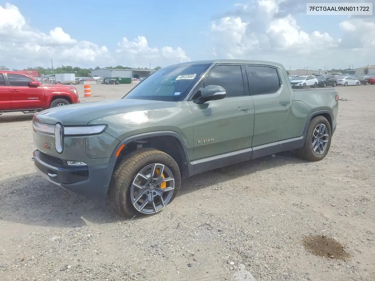 2022 Rivian R1T Launch Edition VIN: 7FCTGAAL9NN011722 Lot: 49832656