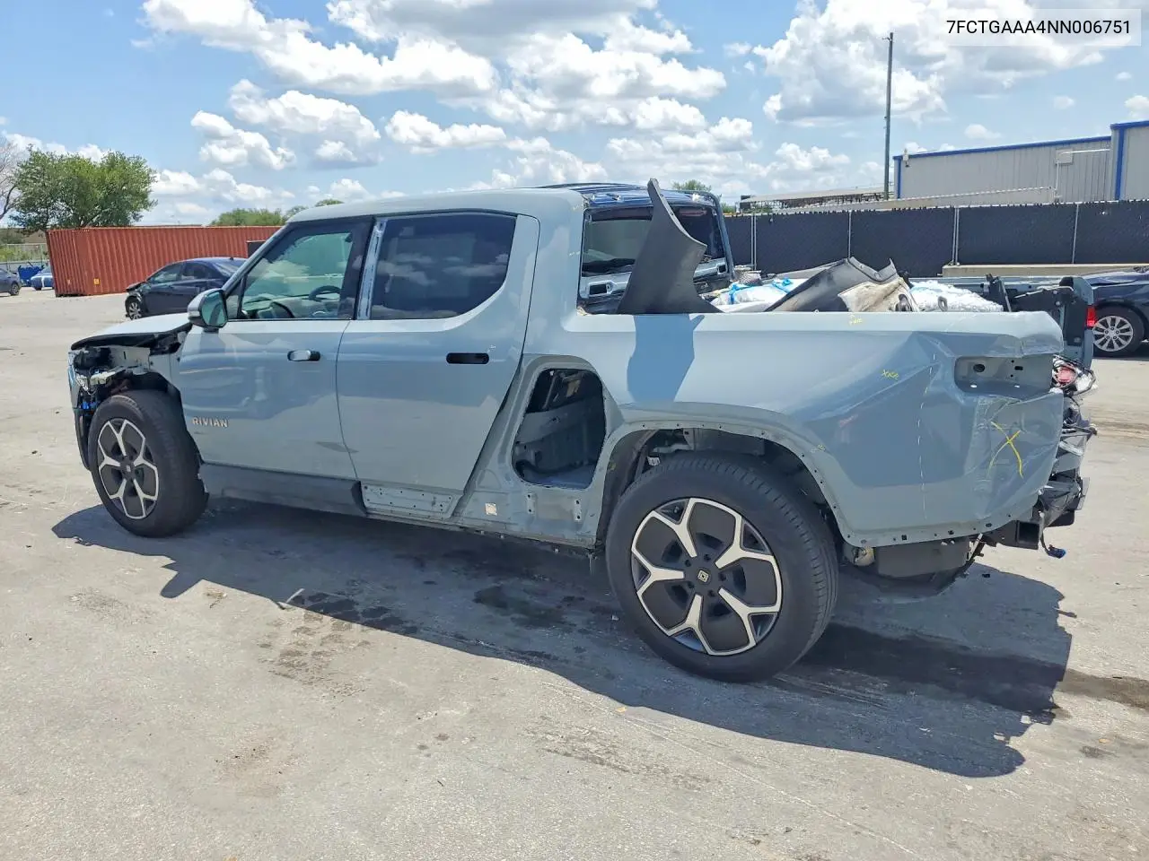 2022 Rivian R1T Adventure VIN: 7FCTGAAA4NN006751 Lot: 51408276