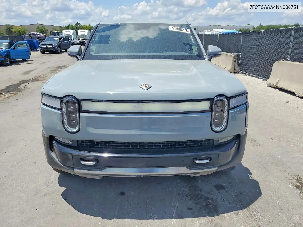 2022 Rivian R1T Adventure VIN: 7FCTGAAA4NN006751 Lot: 51408276