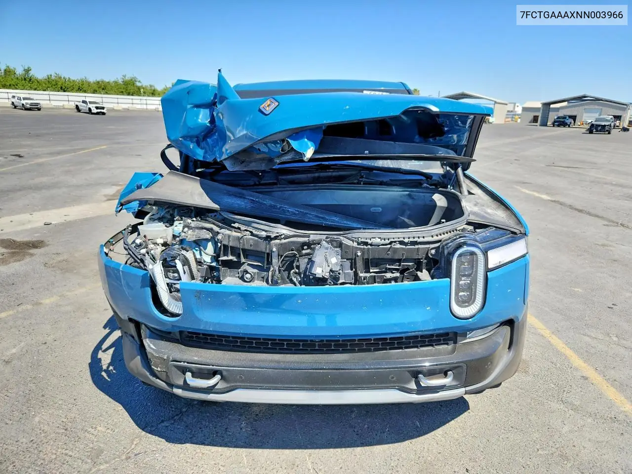 2022 Rivian R1T Adventure VIN: 7FCTGAAAXNN003966 Lot: 58499466