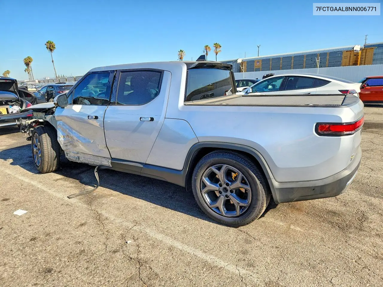 2022 Rivian R1T Launch Edition VIN: 7FCTGAAL8NN006771 Lot: 59996386