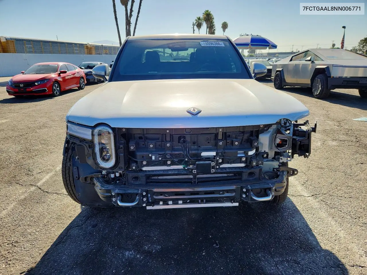 2022 Rivian R1T Launch Edition VIN: 7FCTGAAL8NN006771 Lot: 59996386