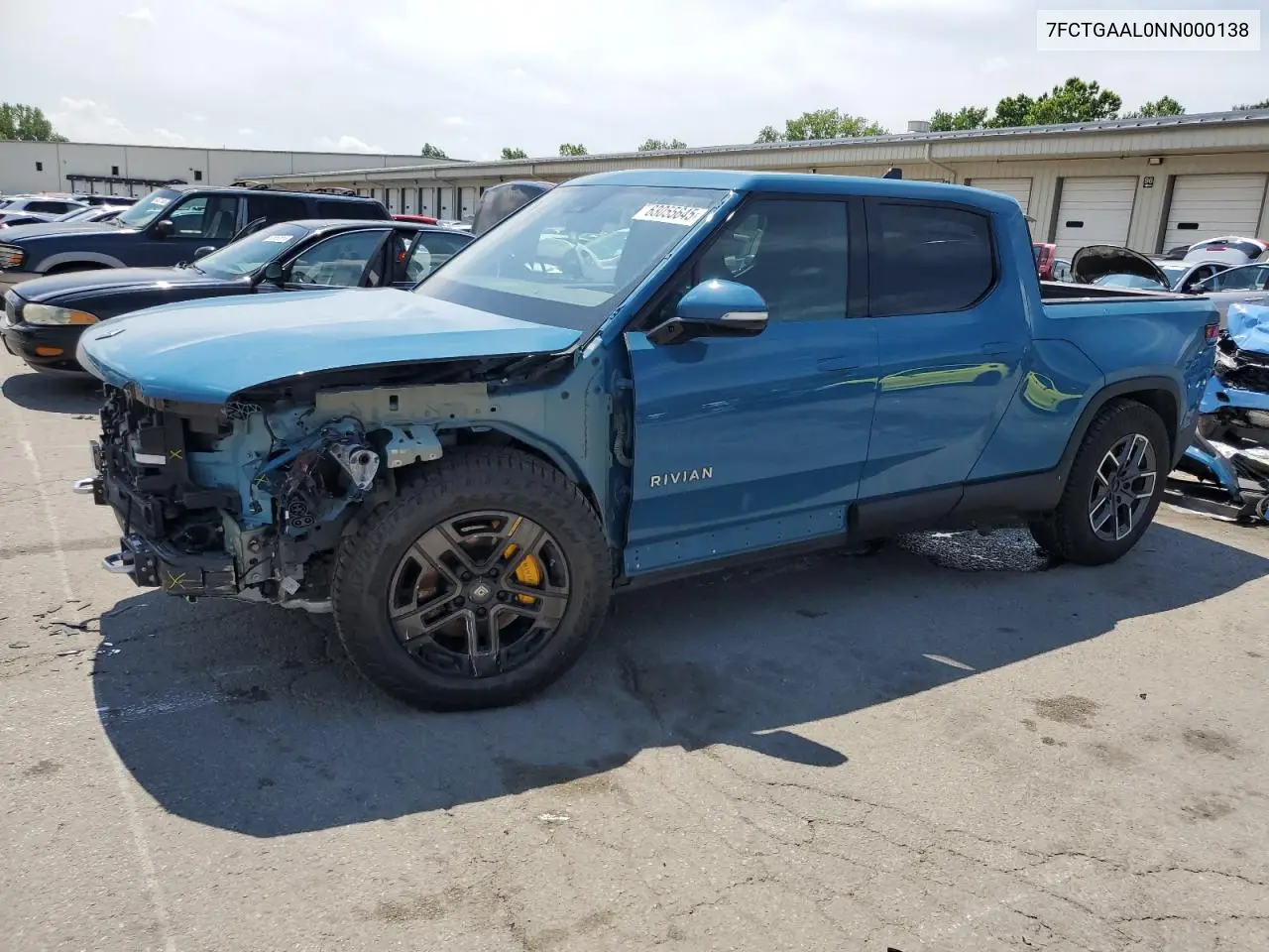 2022 Rivian R1T Launch Edition VIN: 7FCTGAAL0NN000138 Lot: 63055645