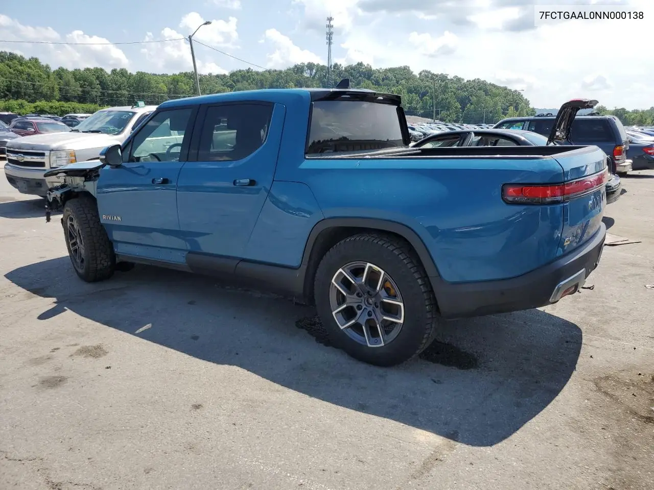 2022 Rivian R1T Launch Edition VIN: 7FCTGAAL0NN000138 Lot: 63055645