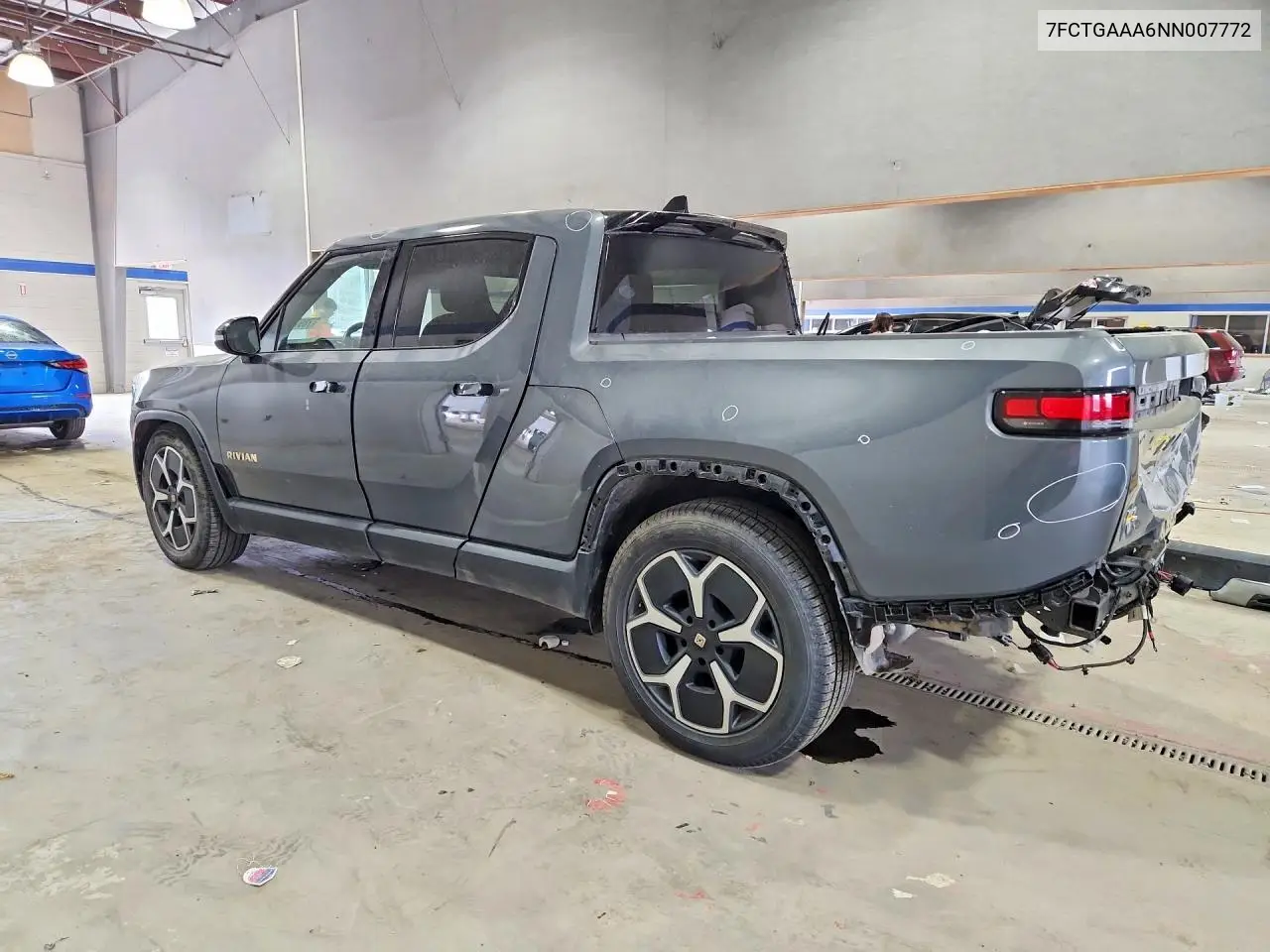 2022 Rivian R1T Adventure VIN: 7FCTGAAA6NN007772 Lot: 78977405