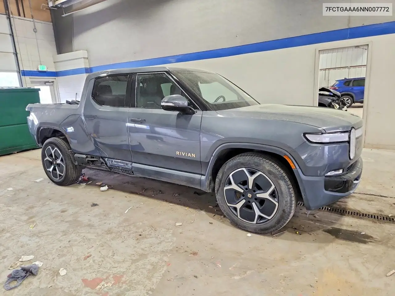 2022 Rivian R1T Adventure VIN: 7FCTGAAA6NN007772 Lot: 78977405