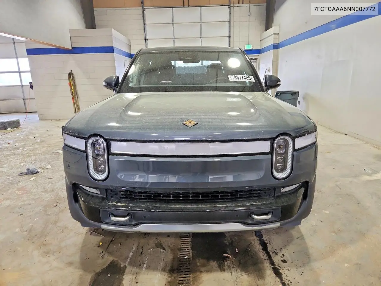 2022 Rivian R1T Adventure VIN: 7FCTGAAA6NN007772 Lot: 78977405