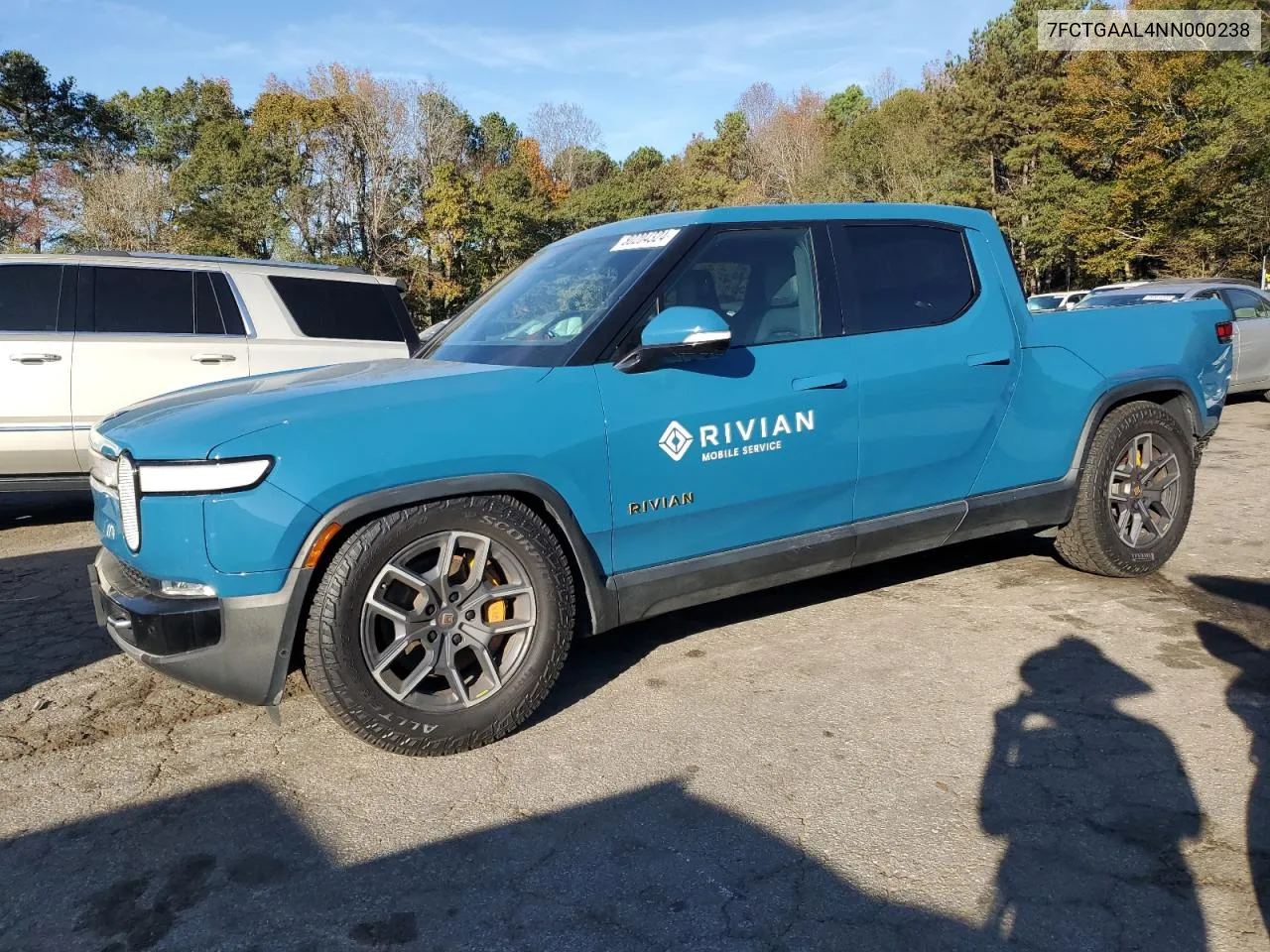2022 Rivian R1T Launch Edition VIN: 7FCTGAAL4NN000238 Lot: 80204324