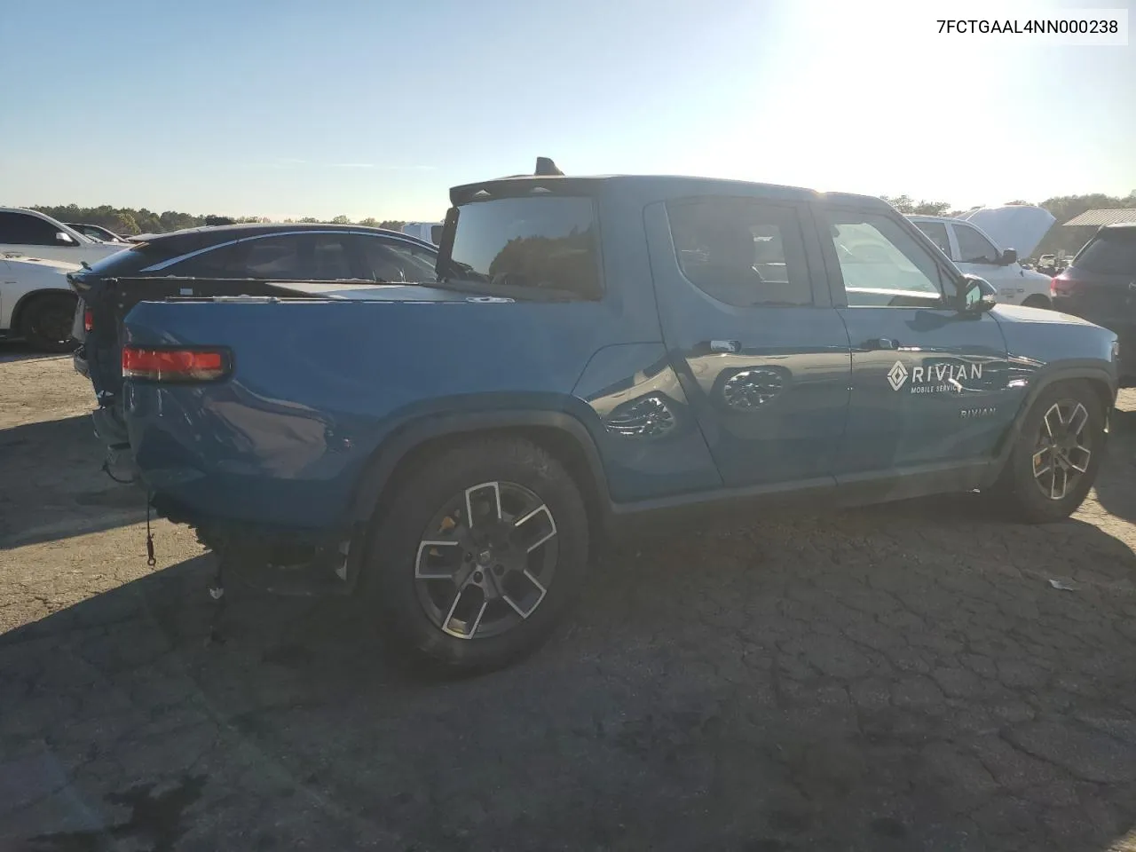 2022 Rivian R1T Launch Edition VIN: 7FCTGAAL4NN000238 Lot: 80204324