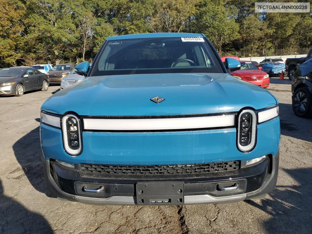 2022 Rivian R1T Launch Edition VIN: 7FCTGAAL4NN000238 Lot: 80204324