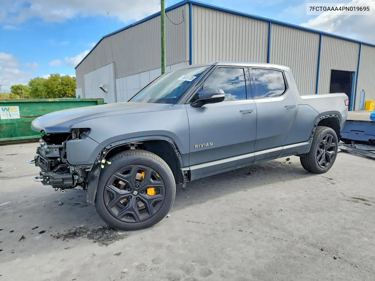 2023 Rivian R1T Adventure VIN: 7FCTGAAA4PN019695 Lot: 45820736