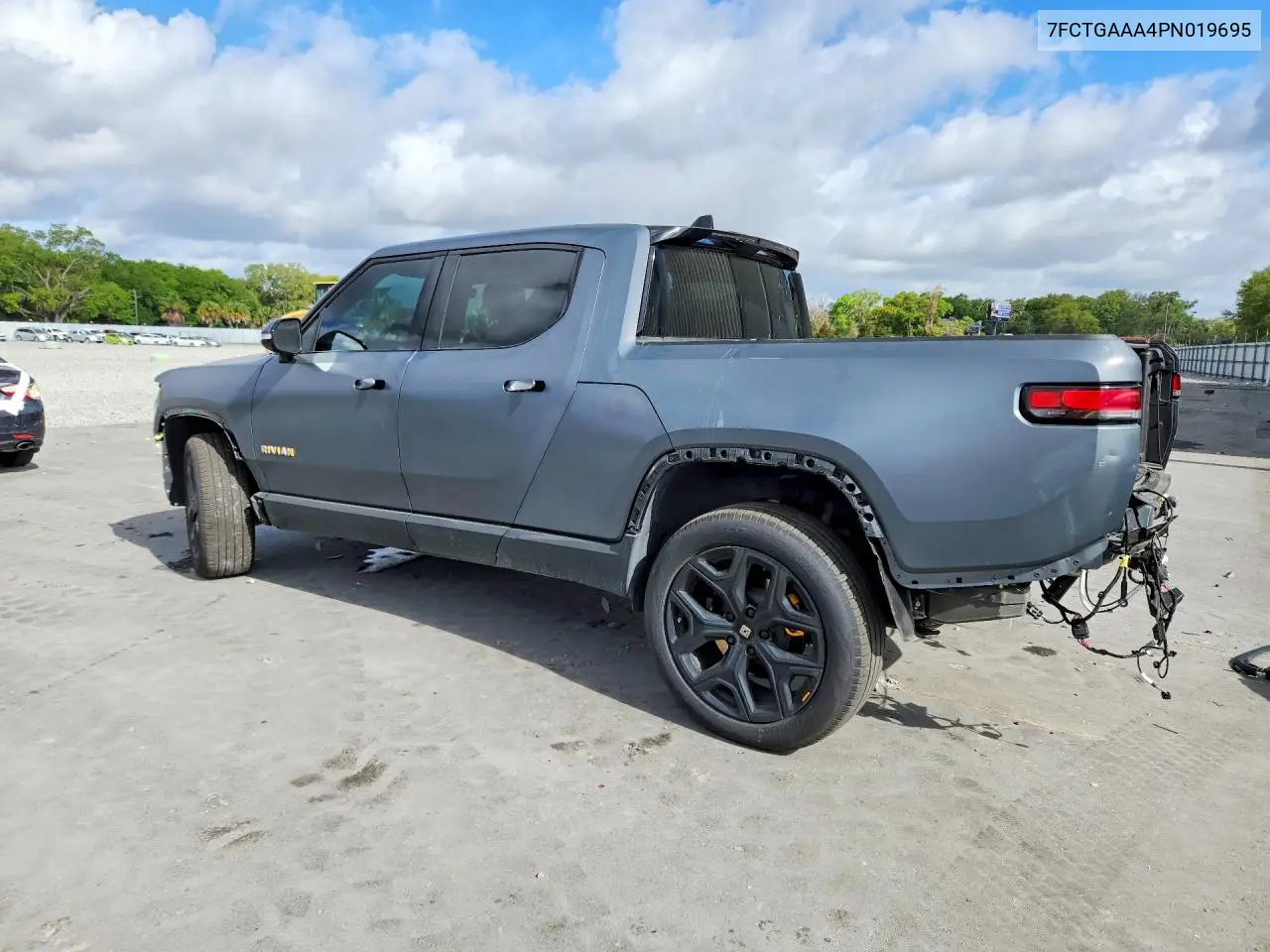 2023 Rivian R1T Adventure VIN: 7FCTGAAA4PN019695 Lot: 45820736
