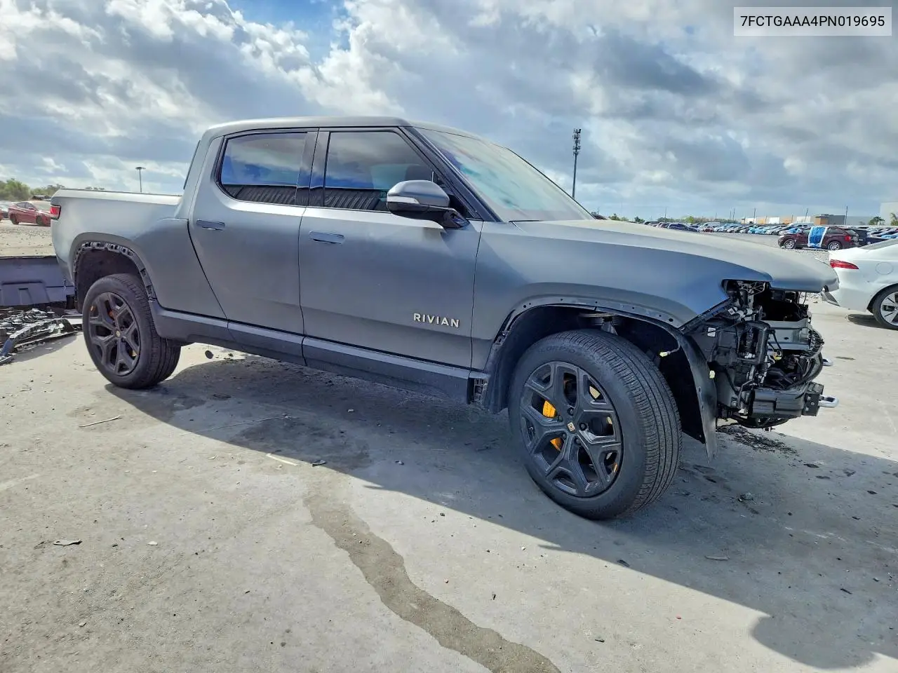 2023 Rivian R1T Adventure VIN: 7FCTGAAA4PN019695 Lot: 45820736